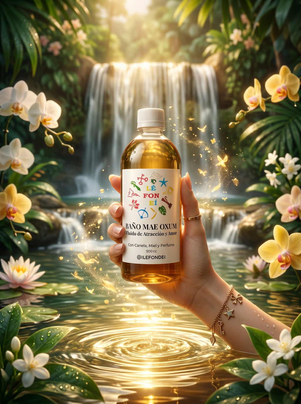 Baño de Mae Oxum – Atracción, Amor y Armonización Emocional